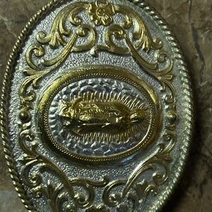 Belt Buckle White Diamond